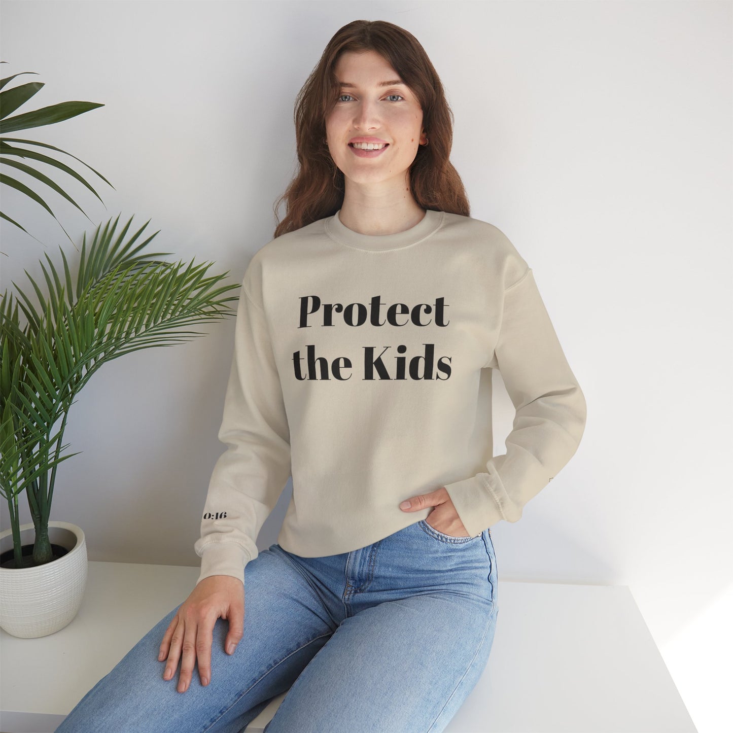 Protect the Kids Crewneck Sweatshirt