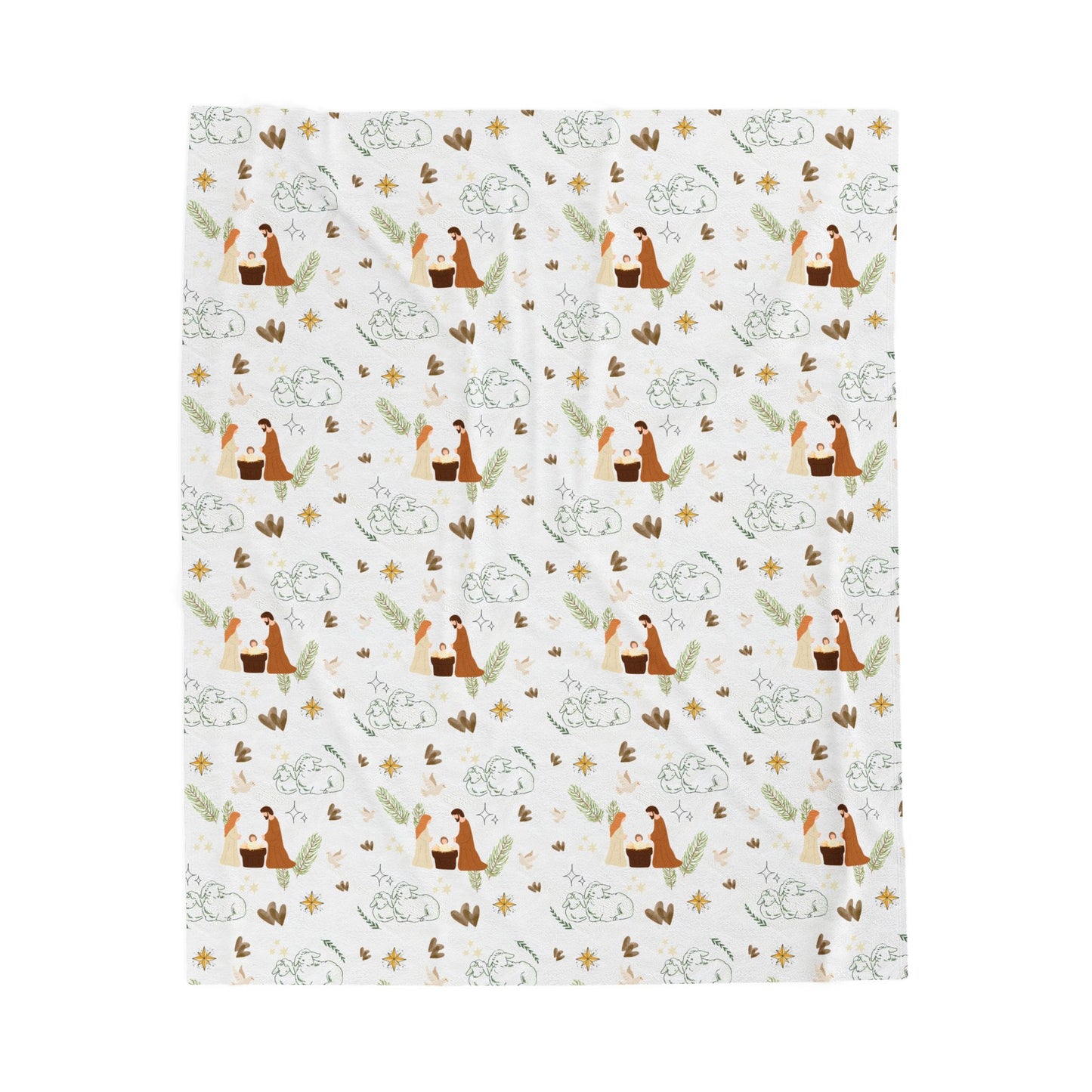Lamb of God Cozy Velvet Throw