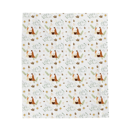 Lamb of God Cozy Velvet Throw