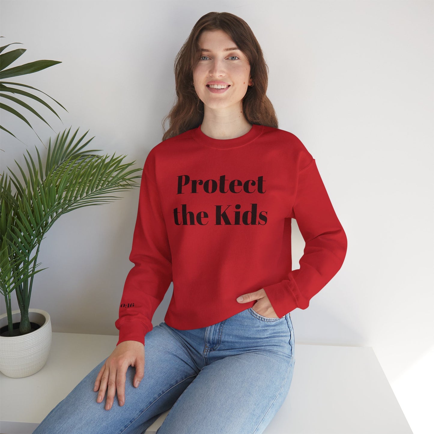 Protect the Kids Crewneck Sweatshirt