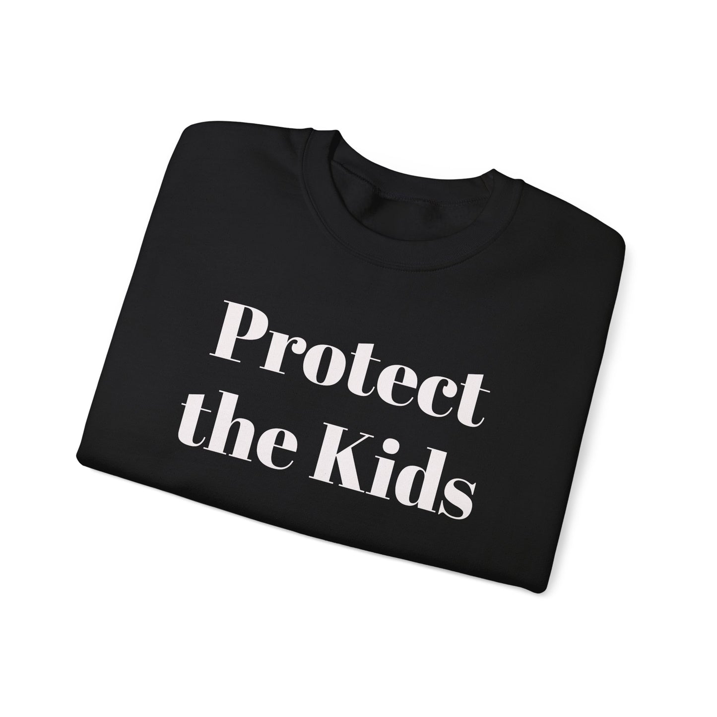 Protect the Kids Crew Neck Sweatshirt Dark