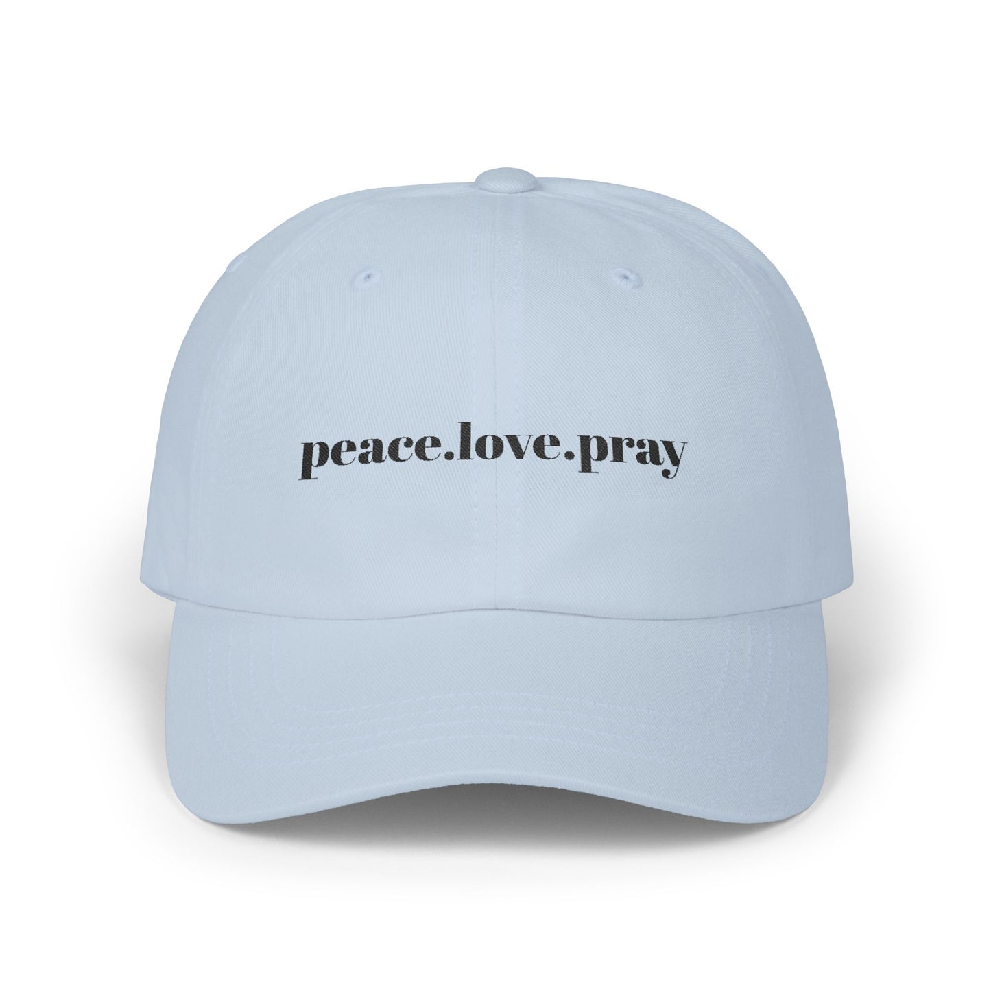 Peace Love Pray Cap