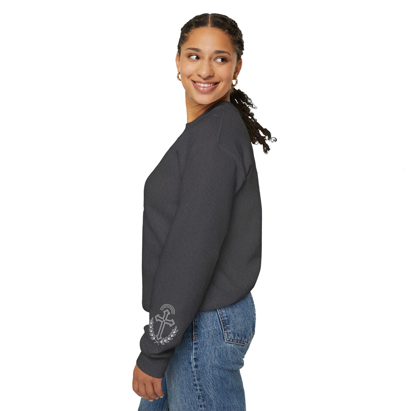 Protect the Kids Crew Neck Sweatshirt Dark