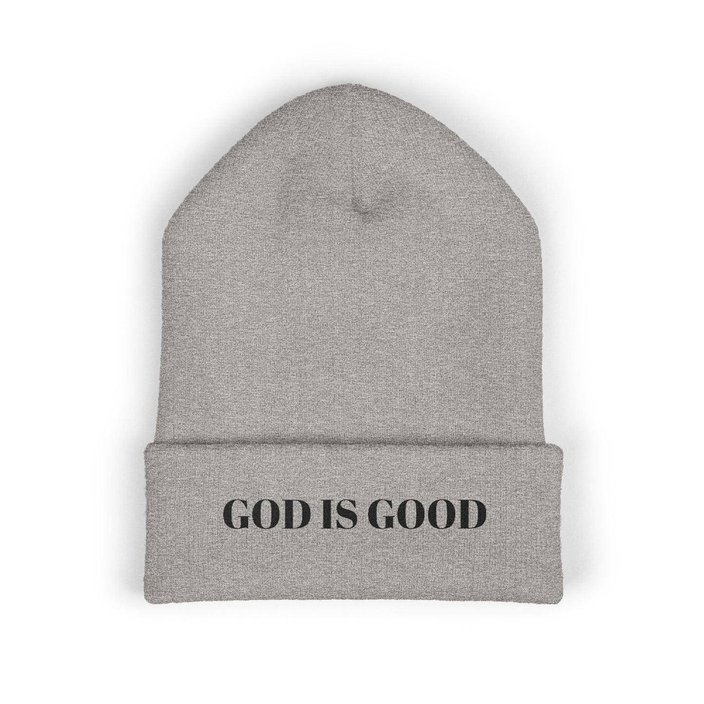 God Is Good Embroidered Beanie