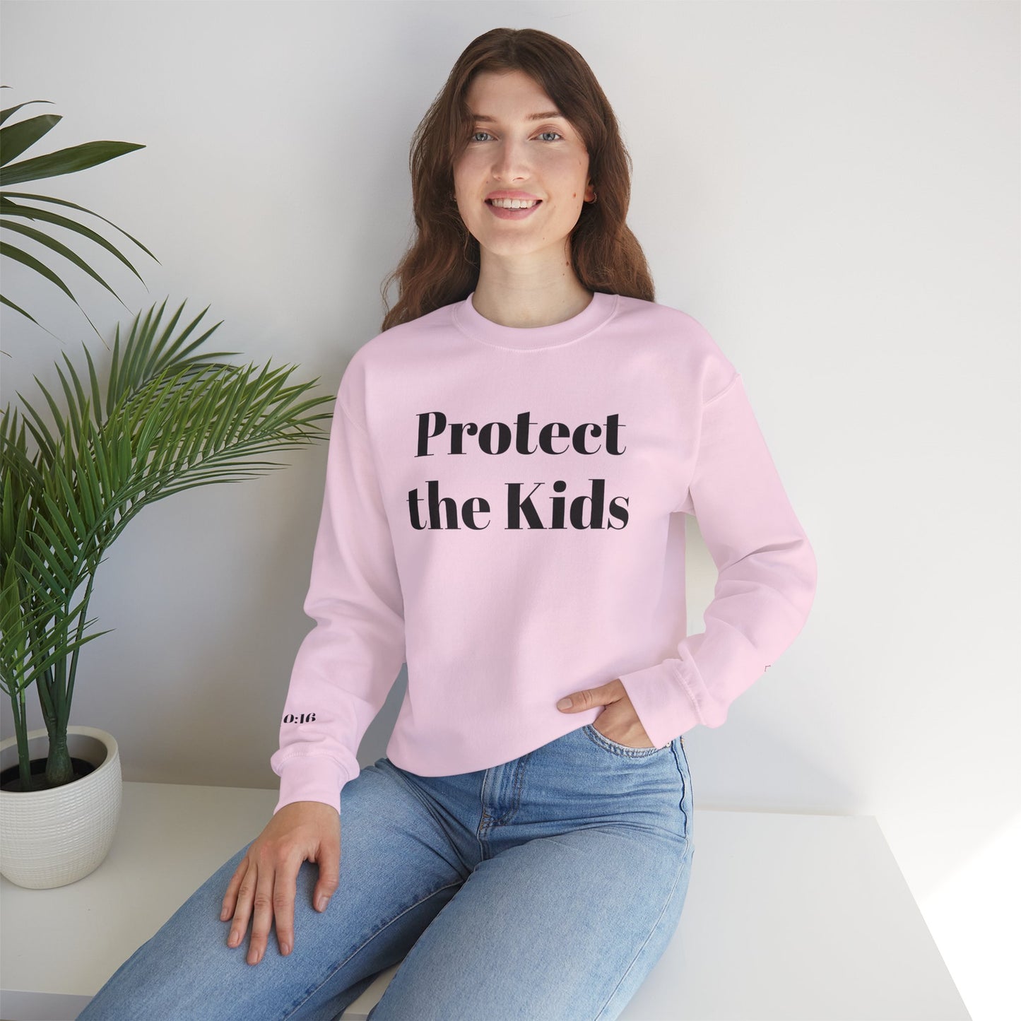 Protect the Kids Crewneck Sweatshirt