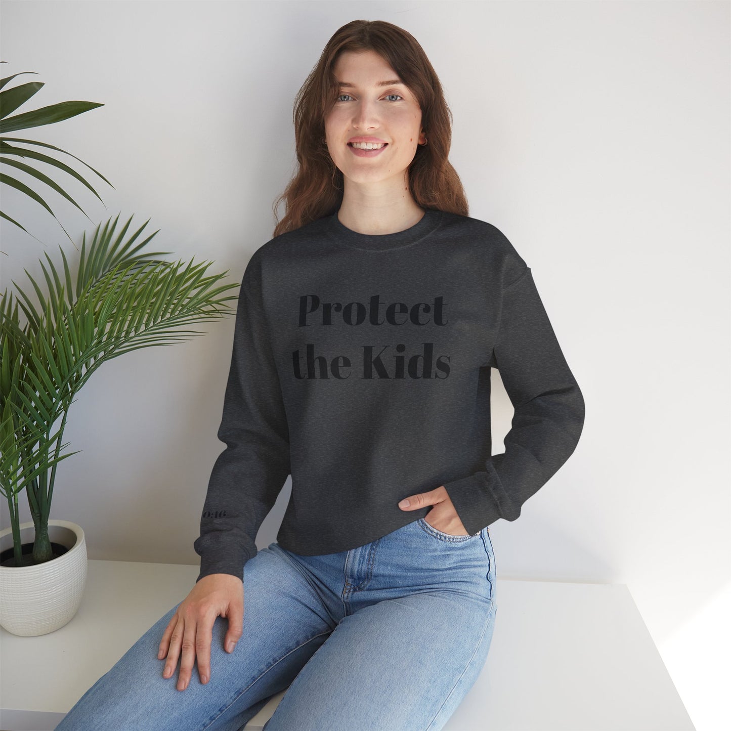 Protect the Kids Crewneck Sweatshirt