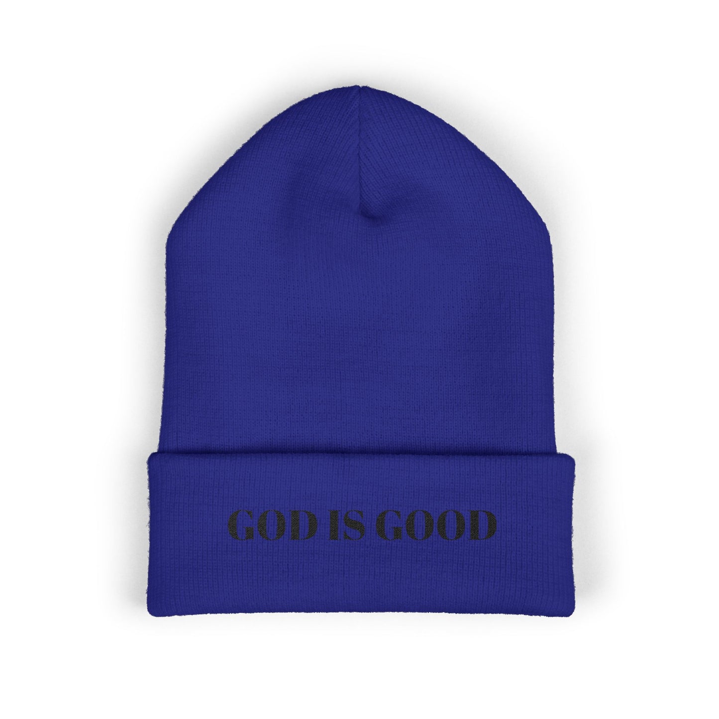 God Is Good Embroidered Beanie