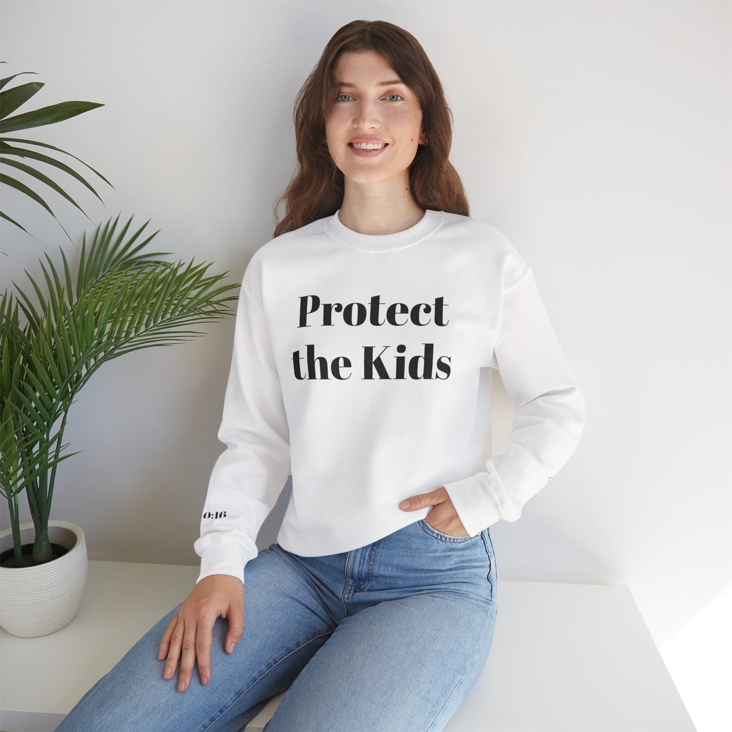 Protect the Kids Crewneck Sweatshirt